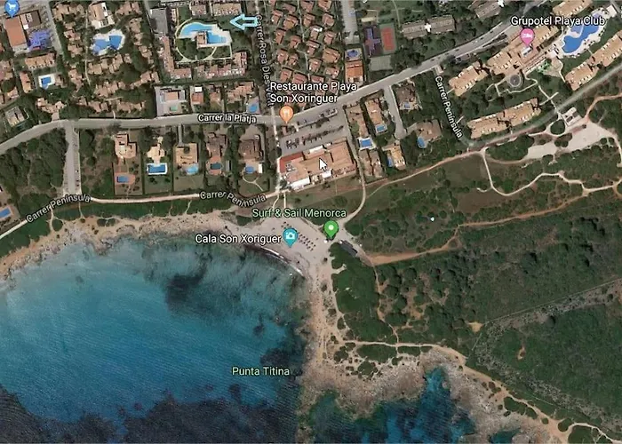 アパート Calme, Mer, Piscines.son Xoriguer Quiet Apartment, Sea, Swimming Pools.