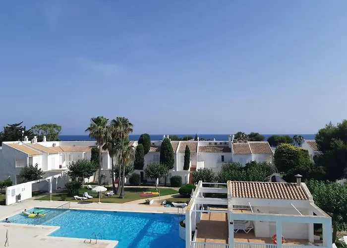 Calme, Mer, Piscines.son Xoriguer Quiet Apartment, Sea, Swimming Pools. ソン・ショリゲル